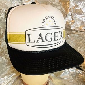 Firestone Brewery Lager trucker hat